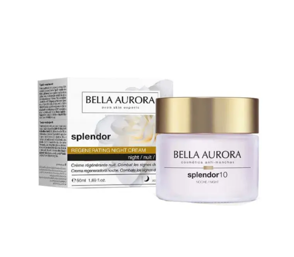 Splendor regenerierende Nachtcreme Bella Aurora - Tiegel mit 50ml