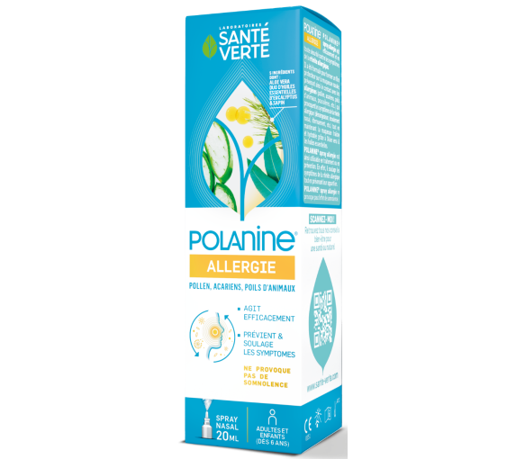 Polanine Nasenspray Allergie Gesundheit Grün - Spray von 20ml