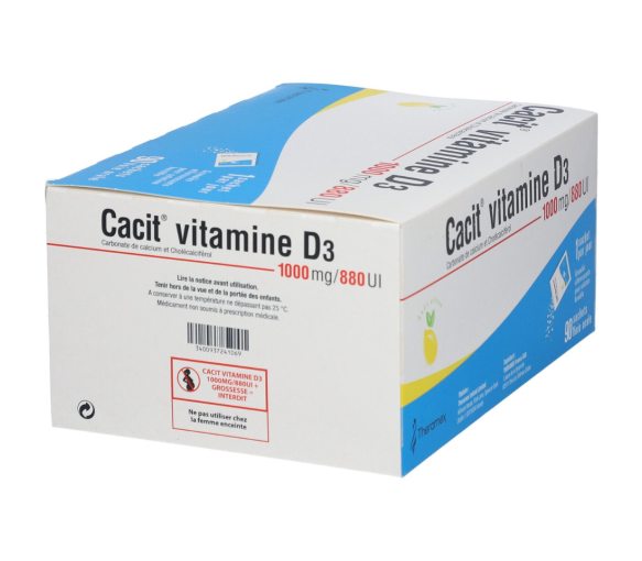 Cacit Vitamin D3 1000mg/880 U.I - 90 Beutel