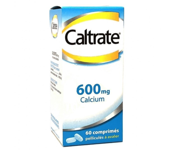 Caltrate 600mg Filmtabletten - Packung mit 60 Tabletten