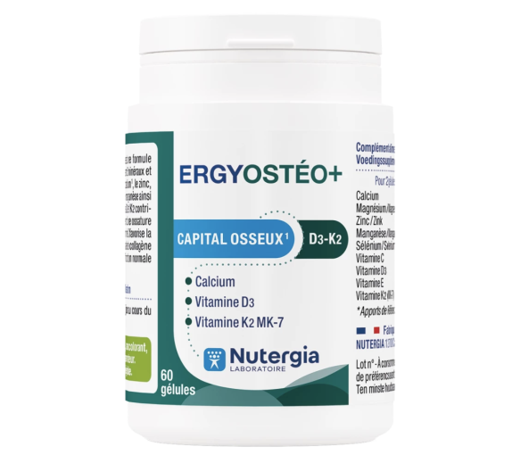 Ergyostéo+ Knochenkapital Nutergia - Dose mit 60 Kapseln