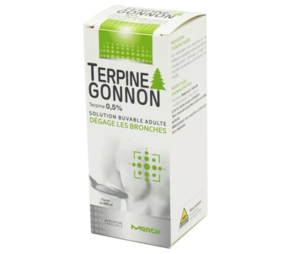 Terpine Gonnon 0,5% Lösung zum Einnehmen für Erwachsene - Flasche mit 200 ml