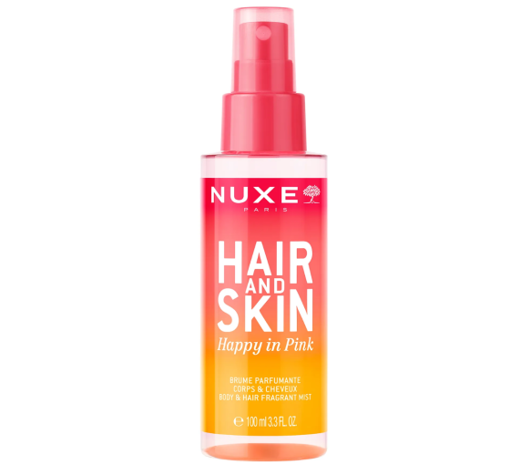 Duftender Nebel Haar & Haut glücklich in Pink Nuxe - Flasche 100ml