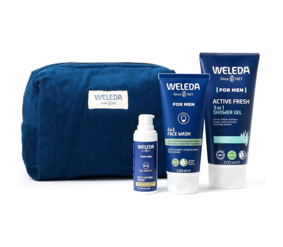 Herrenpflege-Set Weleda - Geschenkset mit 3 Produkten