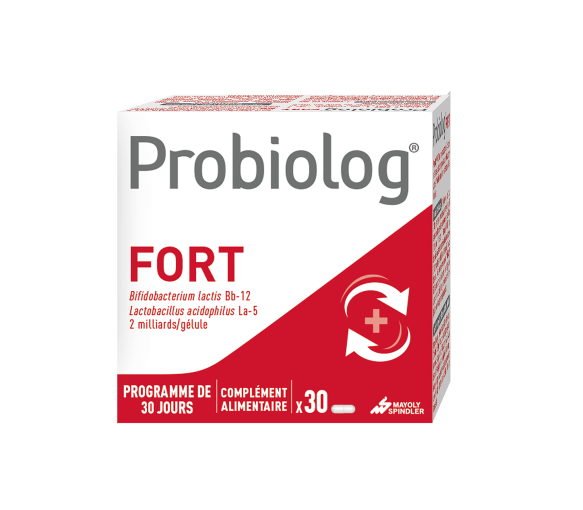 Probiolog Fort Mayoly Spindler - Packung mit 30 Kapseln