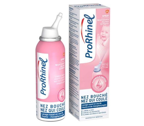 ProRhinel Spray für Säuglinge und Kleinkinder Nasenspülung - Spray mit 100 ml