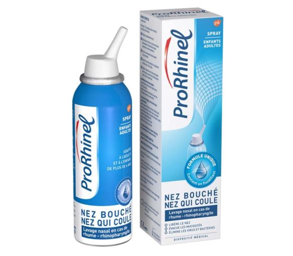 ProRhinel Spray für Kinder und Erwachsene Nasenspülung - Spray mit 100 ml