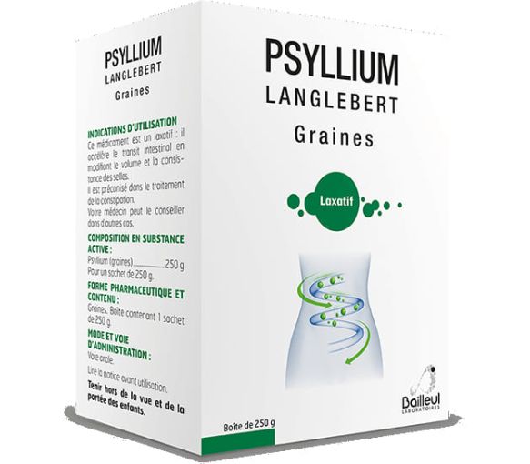 Psyllium Langlebert Samen - Dose mit 250 g