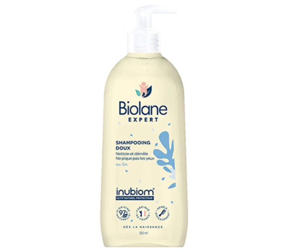 Sanftes Shampoo von Biolane - Pumpflasche mit 350ml
