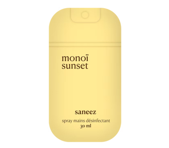 Desinfektionsspray Monoï Sunset Saneez - Spray von 30 ml - image 1