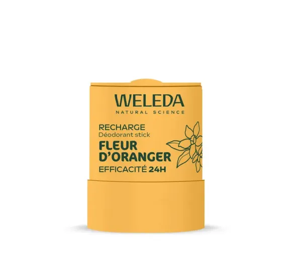 Wiederaufladbarer Orangenblüten-Deodorant-Stick Weleda - Stick mit 50g
