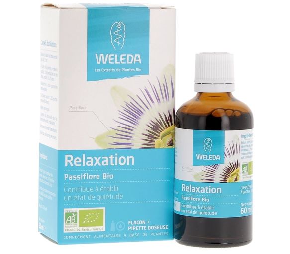 Entspannung Bio-Pflanzenextrakt Passionsblume Weleda - Flasche mit 60 ml - image 1