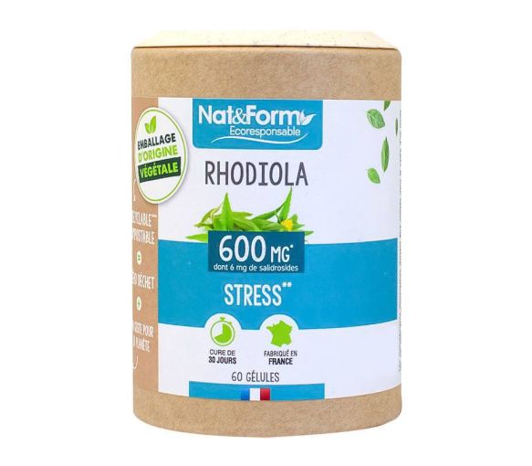 Rhodiola Stress Nat&Form - 60 Kapseln