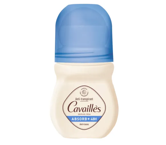 Deodorant Absorb+ Antitranspirant und Anti-Flecken 48H Rogé Cavaillès - Roll-on mit 50 ml - image 1
