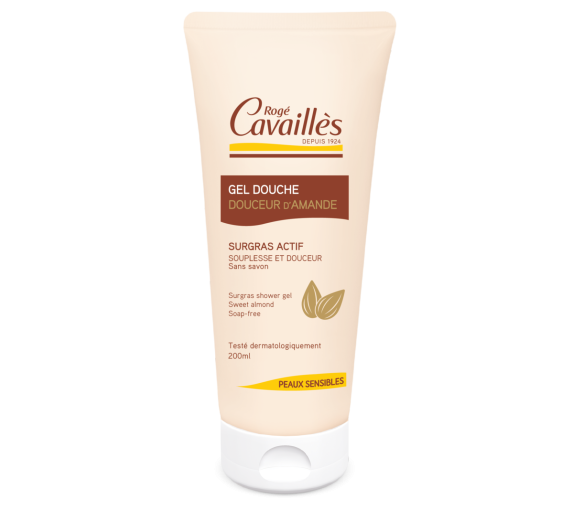 Überfettendes, extra-sanftes Duschgel für empfindliche Haut von Rogé Cavaillès - Tube mit 200 ml