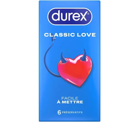 Durex Love Kondome - Schachtel mit 6 Kondomen - image 1