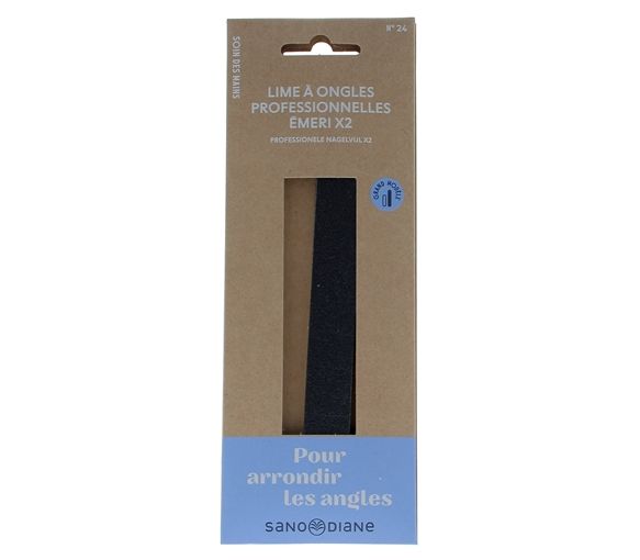 Professionelle Sanodiane Nagelfeilen - 2 Feilen