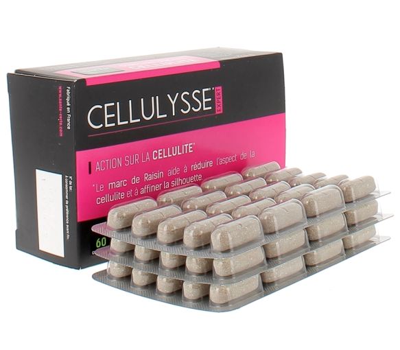 Cellulysse Drainage und Anti-Cellulite-Eliminierung Gesundheit Grün - 60 Tabletten