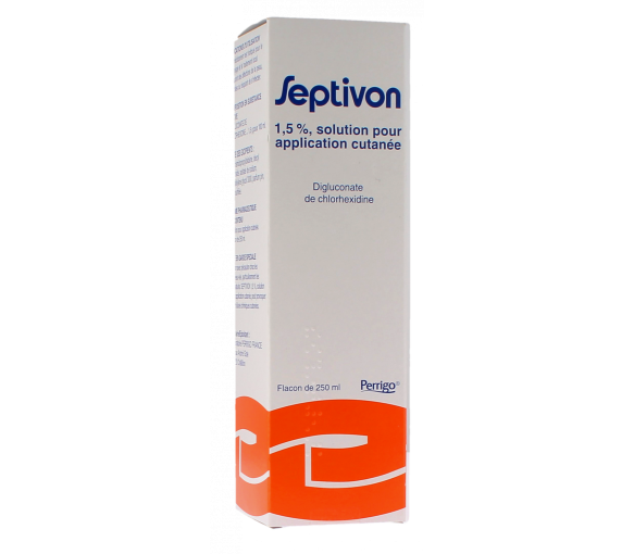 Septivon 1,5% Lösung zur Anwendung auf der Haut - Flasche mit 250 ml - image 1