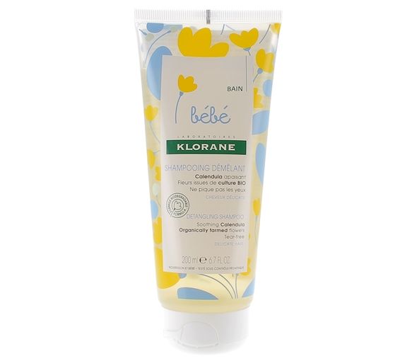 Klorane Baby Entwirrungsshampoo - Tube mit 200 ml - image 1