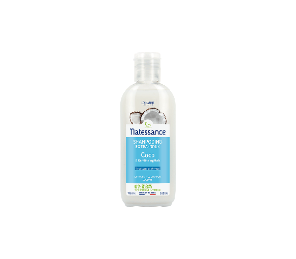 Shampooing extra-doux coco Natessance - Flasche mit 100ml
