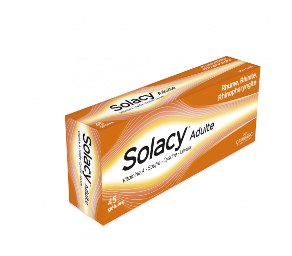 Solacy Ab 15 Jahren; Erwachsene Kapsel - Packung mit 45 Kapseln