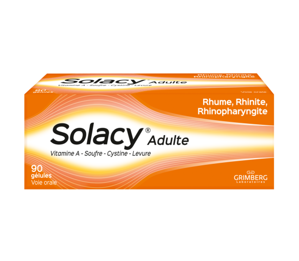 Solacy Erwachsene Kapseln - Packung mit 90 Kapseln - image 1