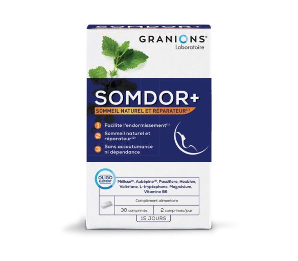 Somdor+ Tabletten Granions - Packung mit 30 Tabletten - image 1