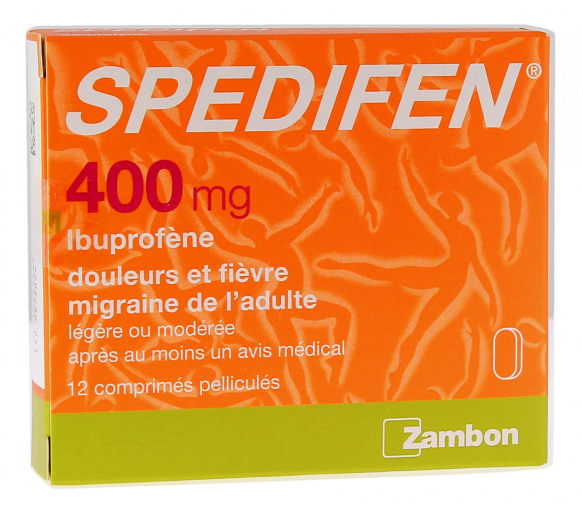 Spedifen 400mg Filmtabletten - Packung mit 12 Tabletten - image 1