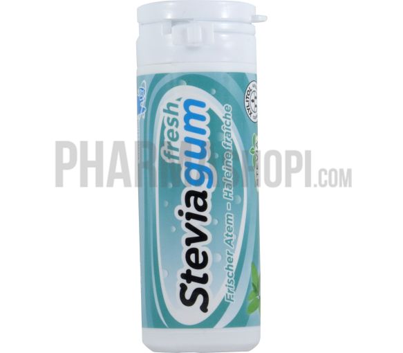 Steviagum frischer Atem Kaugummi - Tube mit 30 g