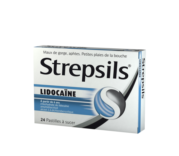 Strepsils Lidocain Lutschtabletten - 24 Tabletten