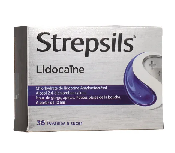 Strepsils Lidocain Lutschtabletten - 36 Tabletten