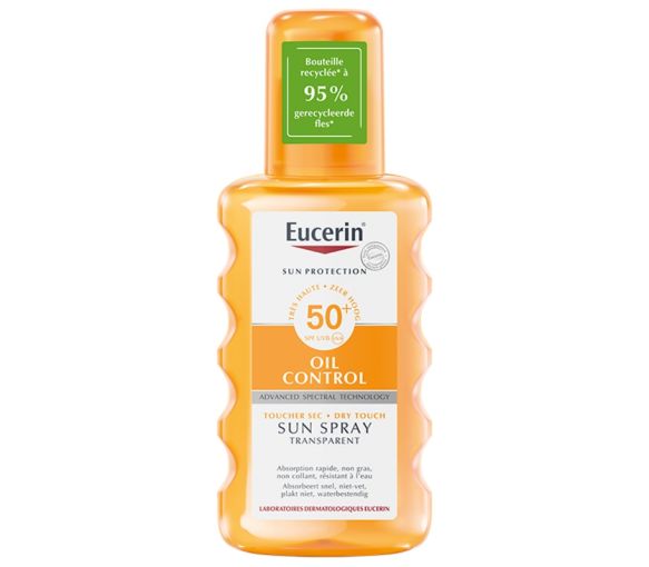 Sonnenschutzöl Kontroll-Sonnenspray transparent SPF50+ Eucerin - Spray von 200 ml - image 1