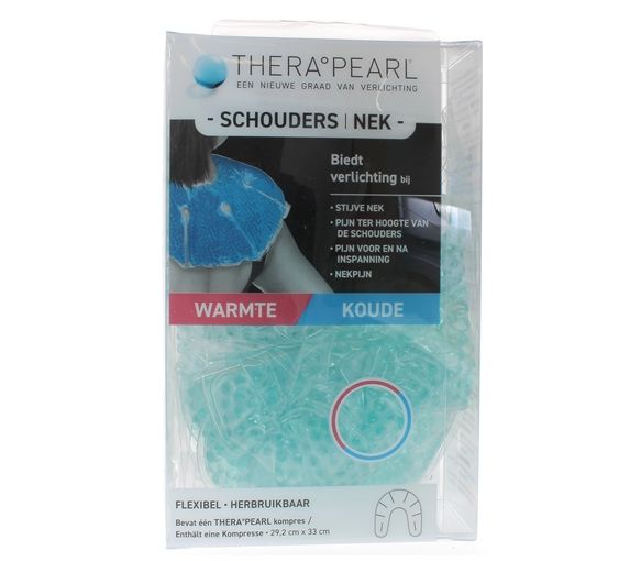 Thera Pearl Schulter- und Nackenwärmepflaster - 1 wiederverwendbares Pflaster