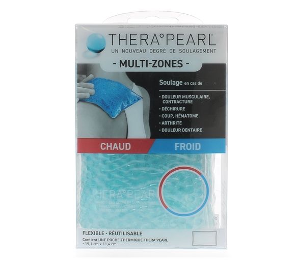 Théra Pearl Mehrzonen Wärme-Kälte-Patch - 1 wiederverwendbares Pflaster