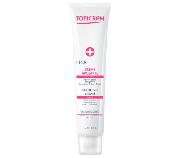 CICA beruhigende reparierende Creme für empfindliche und gereizte Haut Topicrem - Tube mit 40 ml - image 1