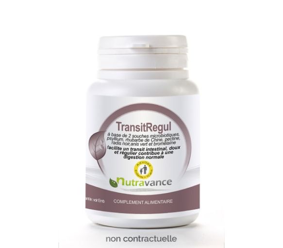 Transitregul Nutravance - Packung mit 60 Kapseln