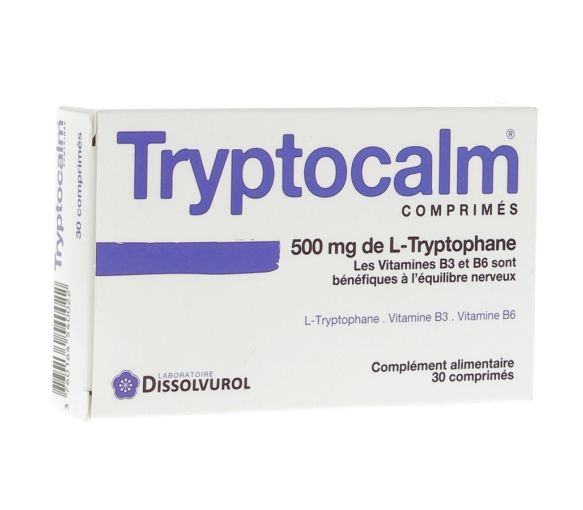 Tryptocalm 500 mg Tabletten - Packung mit 30 Tabletten