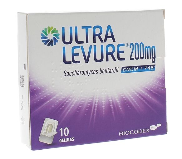 Ultra Levure 200mg Kapseln - Antidiarrhoikum - 10 Kapseln