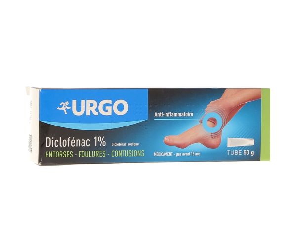 Diclofenac 1% Gel Urgo - Tube mit 50 g - image 1