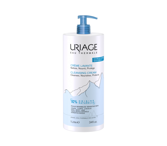 Reinigende Creme für empfindliche Haut Uriage - Flasche 1L - image 1