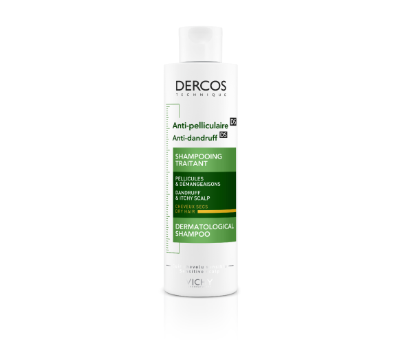 Dercos Anti-Schuppen Shampoo für trockenes Haar Vichy - Tube mit 200 ml - image 1