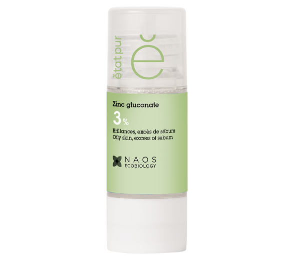 Zinkgluconat 3% Glanz und überschüssiges Sebum Etat Pur - Flasche mit 15 ml - image 1