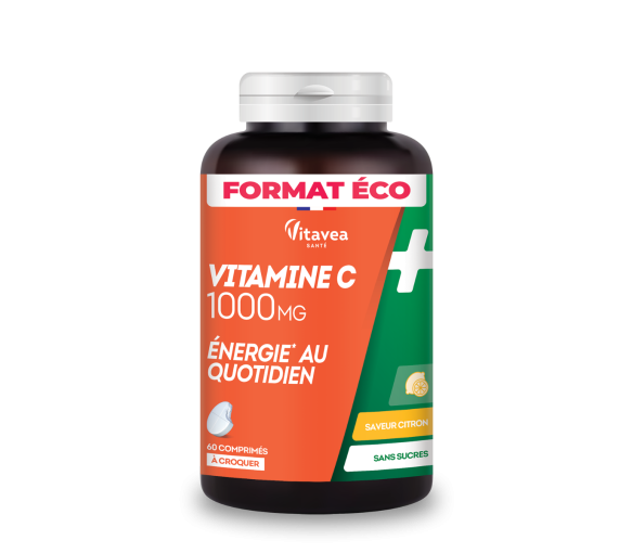 Vitamin C 1000 mg Vitavea - Packung mit 60 Tabletten