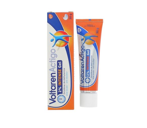 Voltaren actigo 2% intensives Gel - Tube mit 30 g