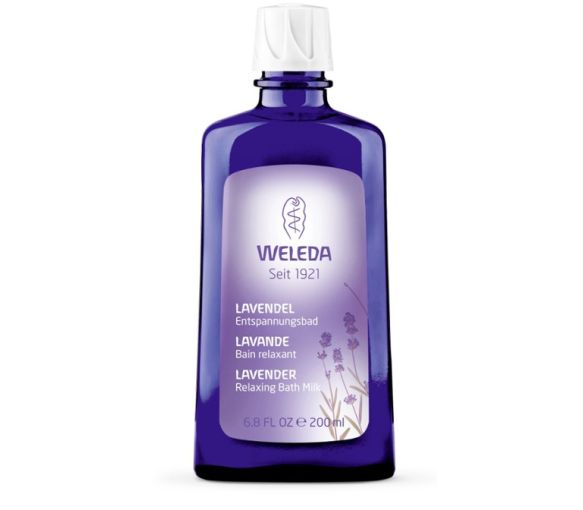 Entspannendes Lavendelbad Weleda - Flasche mit 200 ml