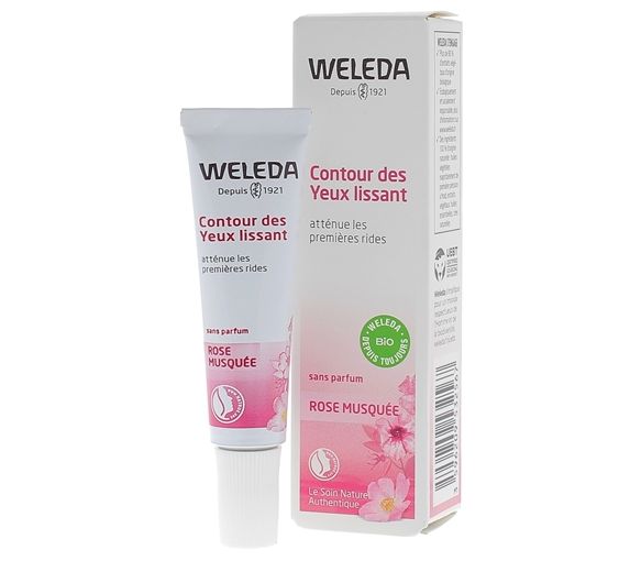 Augenpflege mit glättendem Wildrosenöl Weleda - 10 ml Tube - image 1
