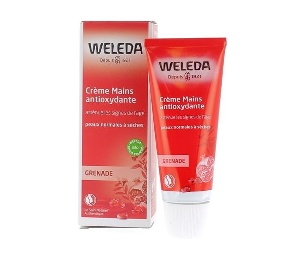 Antioxidative Granatapfel-Handcreme Weleda - 50 ml Tube - image 1