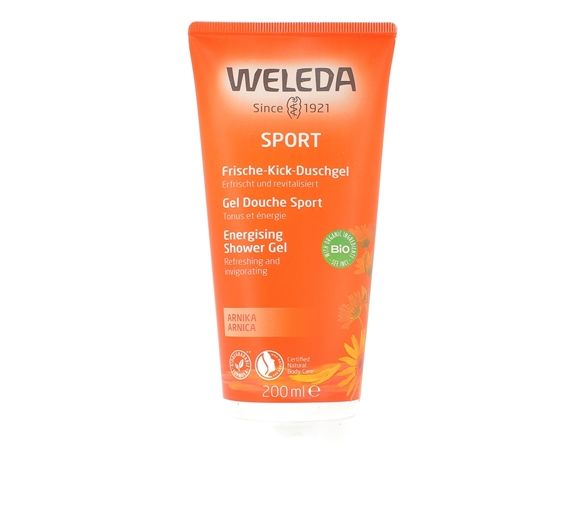 Duschgel Sport mit Arnika von Weleda - Tube mit 200 ml