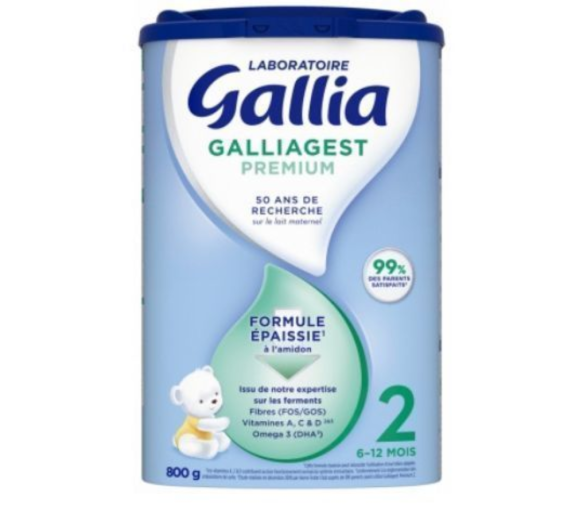 Galliagest Premium Pulvermilch 2. Alter Gallia - Dose mit 800g